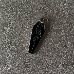 🌈 Jack Skellington in coffin pendant charm
